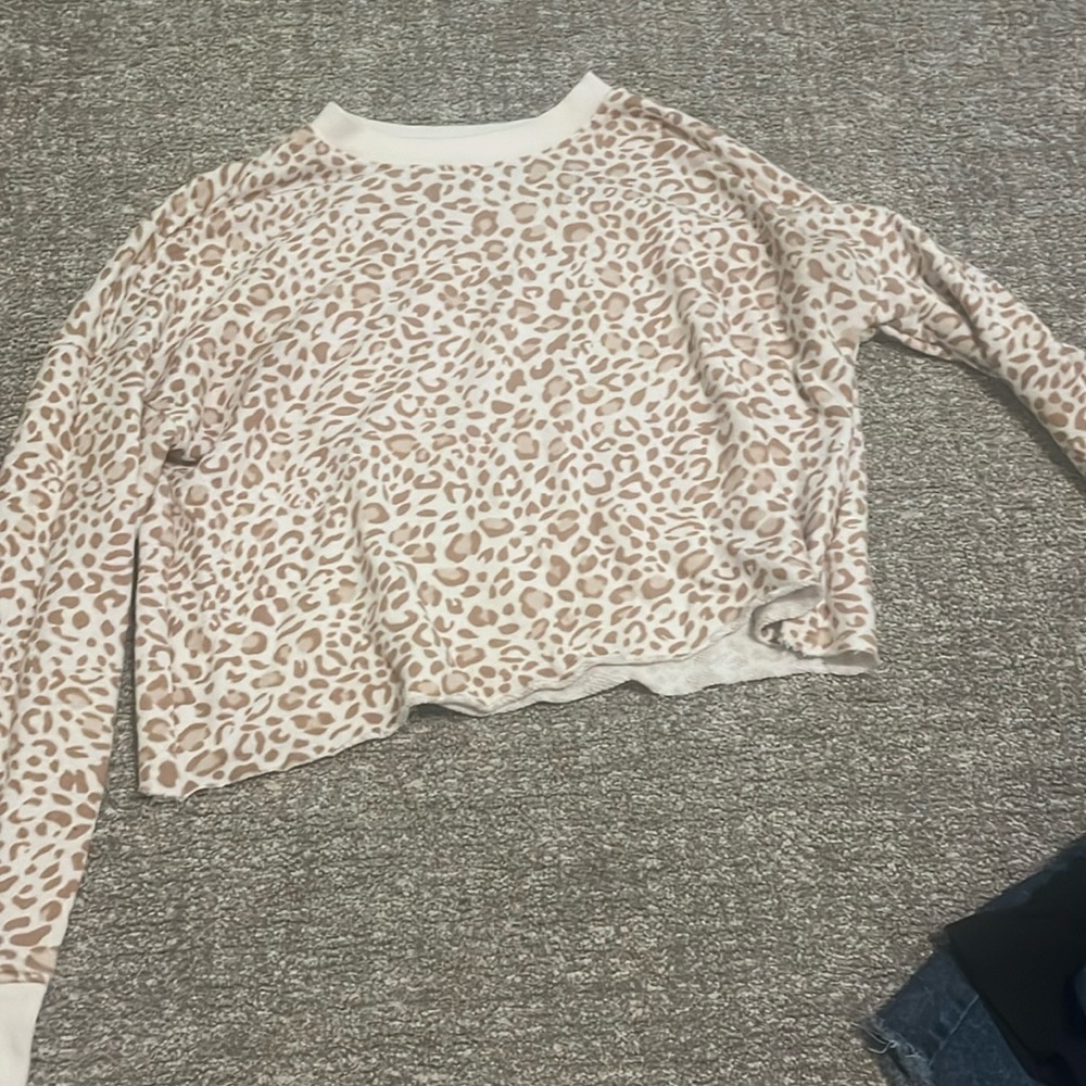 Cheetah print shirt